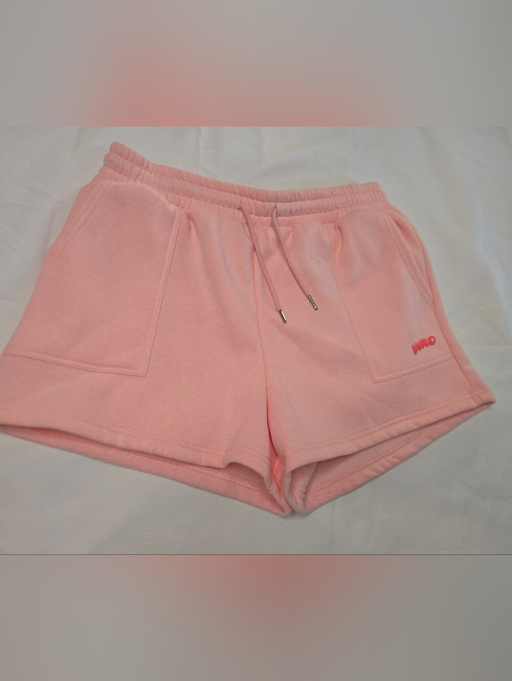 WILO Women’s Pink Drawstring Lounge Shorts